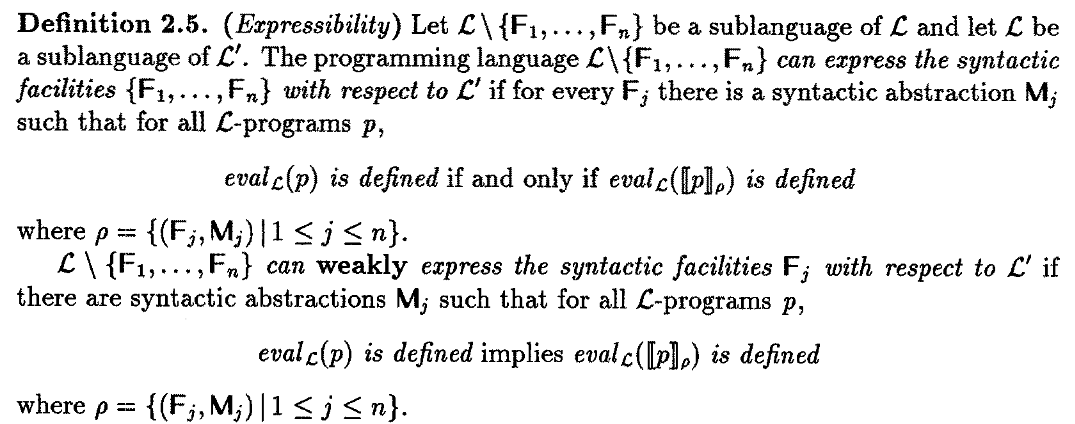 Expressibility definition